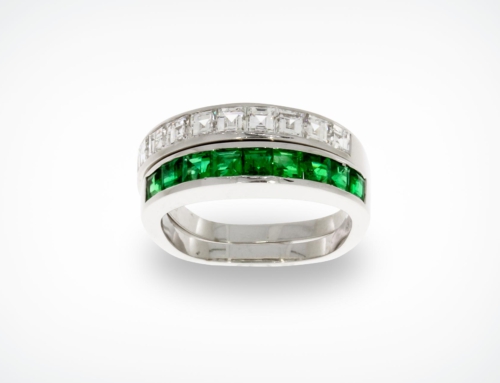 Smaragd-Diamant-Ring 2,43 ct.